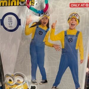 Kids Minion Costume - Blue and Yellow